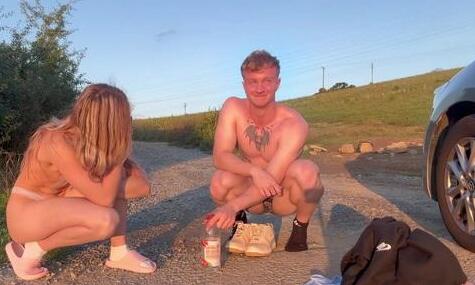 Strip Bottle Flips with Alex & Nicole